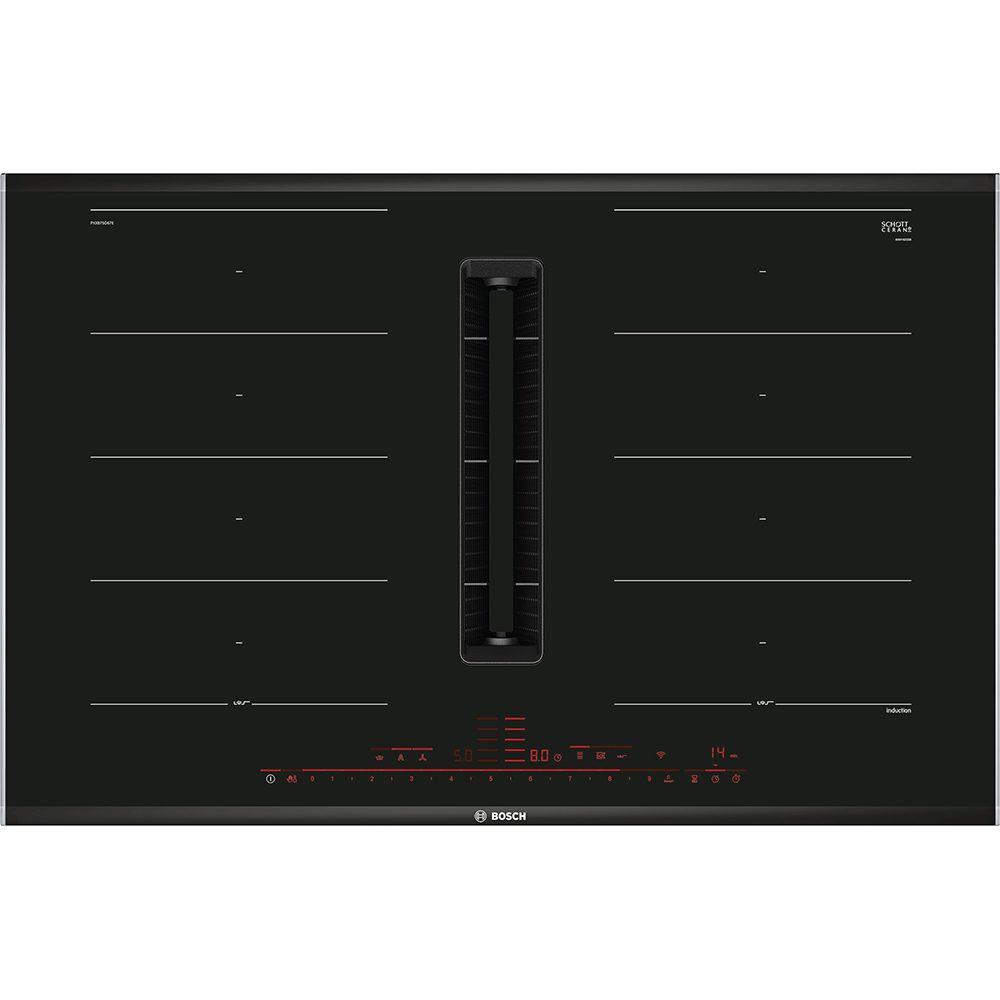 Bosch  80cm Series 8 Air Venting Flex Induction Hob PXX875D67E - STAINLESS STEEL