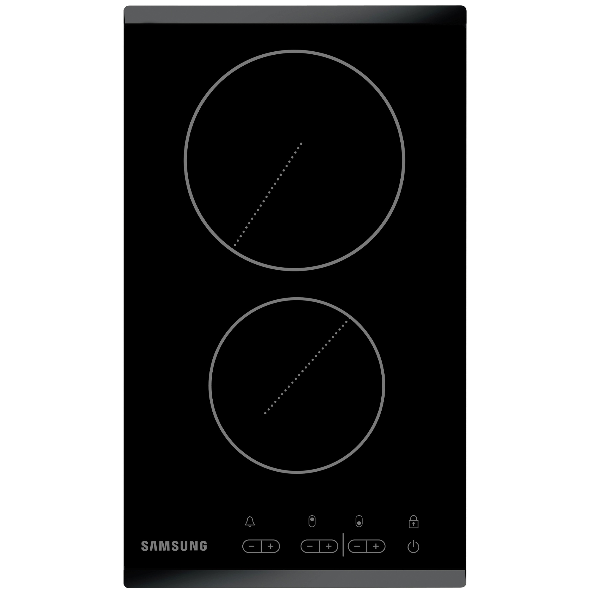 Samsung  29cm 2 Zone Ceramic Domino Hob C21RJAN/EU - BLACK