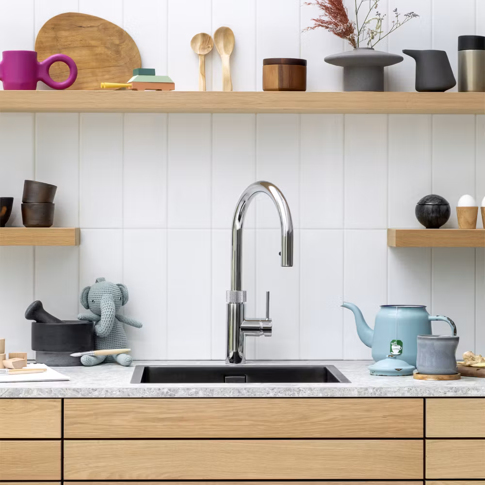 Quooker Flex 3-in-1 Boiling Water Tap PRO3 FLEX CHR FXRCHR - Chrome Quooker Flex 3-in-1 Boiling Water Tap PRO3 FLEX CHR FXRCHR - Chrome