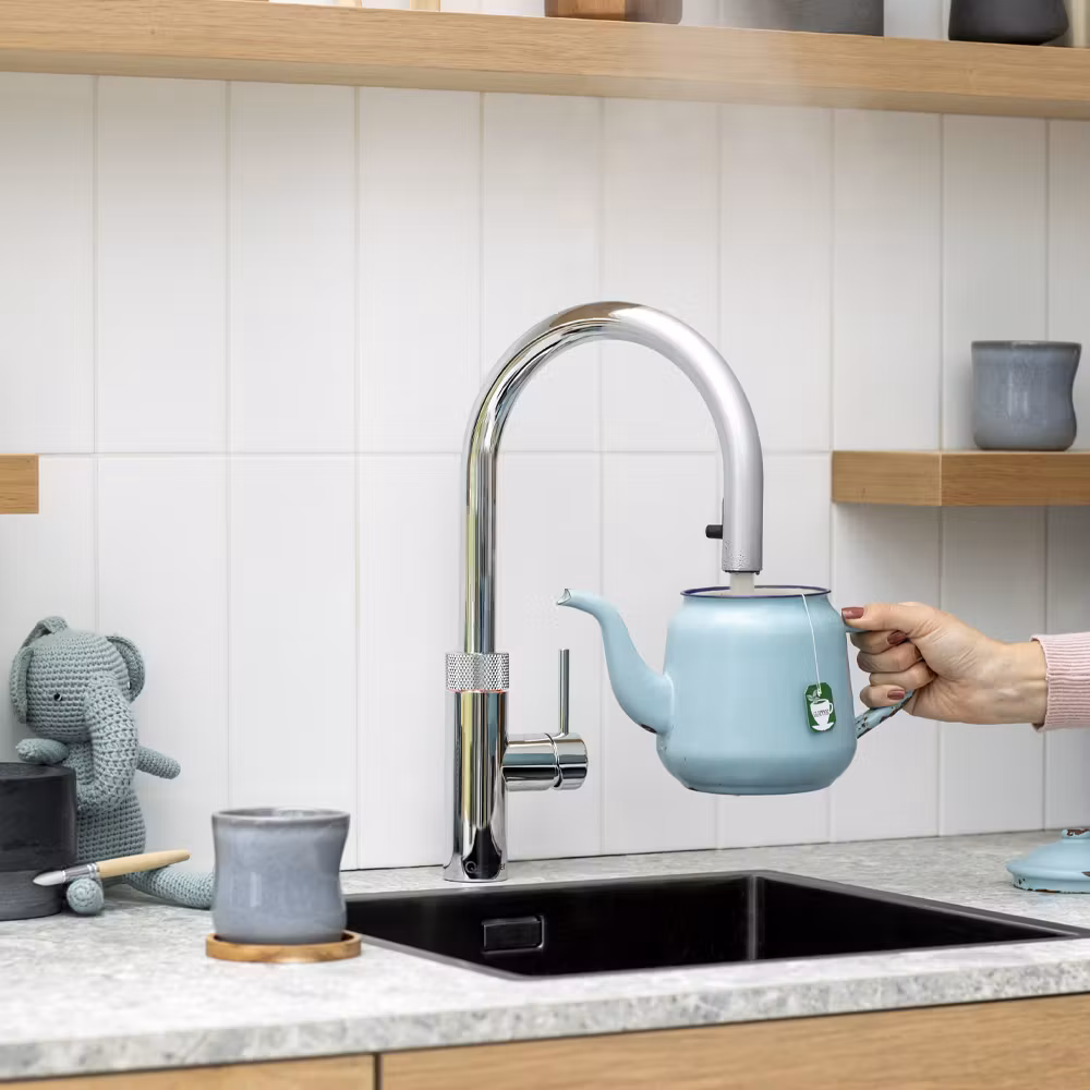 Quooker Flex 3-in-1 Boiling Water Tap PRO3 FLEX CHR FXRCHR - Chrome Quooker Flex 3-in-1 Boiling Water Tap PRO3 FLEX CHR FXRCHR - Chrome
