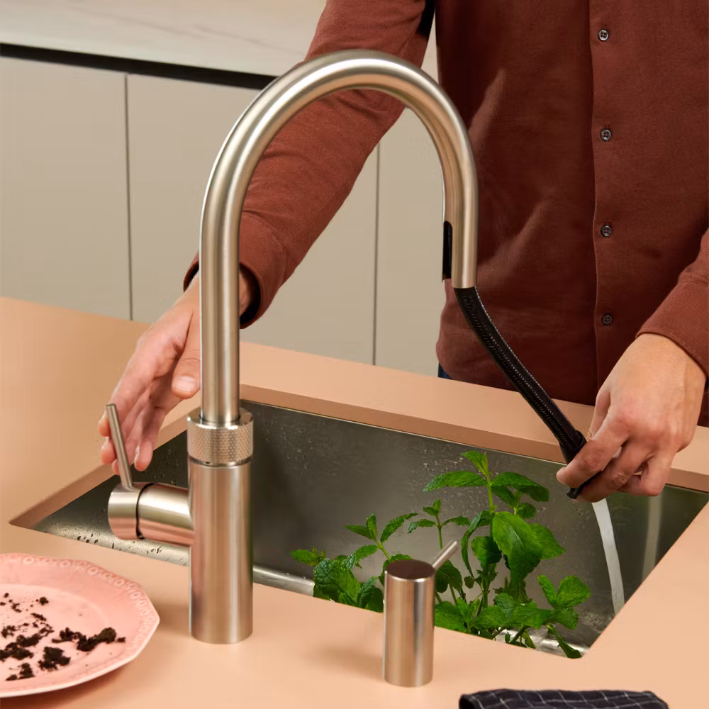 Quooker Flex 3-in-1 Boiling Water Tap PRO3 FLEX RVS FXRSST - Stainless Steel Quooker Flex 3-in-1 Boiling Water Tap PRO3 FLEX RVS FXRSST - Stainless Steel