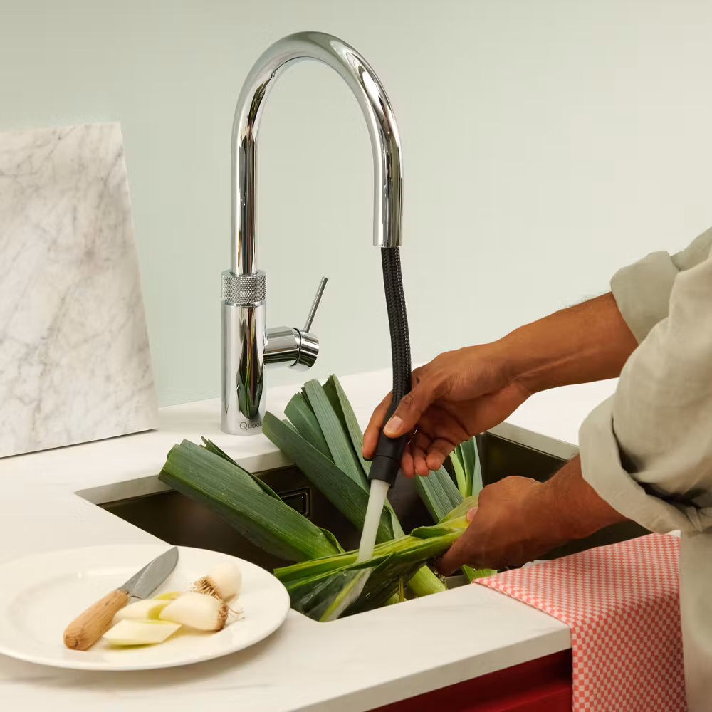 Quooker Combi+ Flex Boiling Water Tap COMBI+ FLEX CHROME FXRCHR - Chrome Quooker Combi+ Flex Boiling Water Tap COMBI+ FLEX CHROME FXRCHR - Chrome