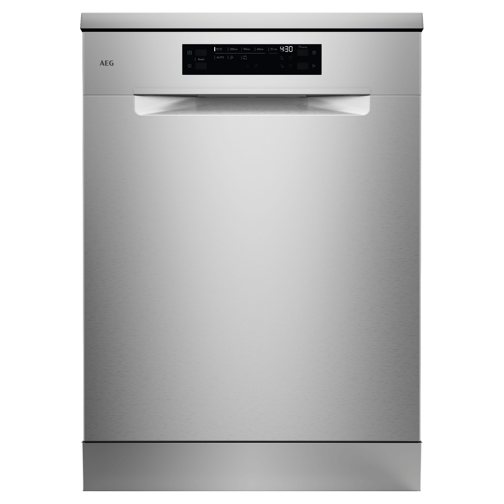 AEG 60cm Series 6000 SmartSelect Freestanding Dishwasher GF6200C2SNM - Stainless steel