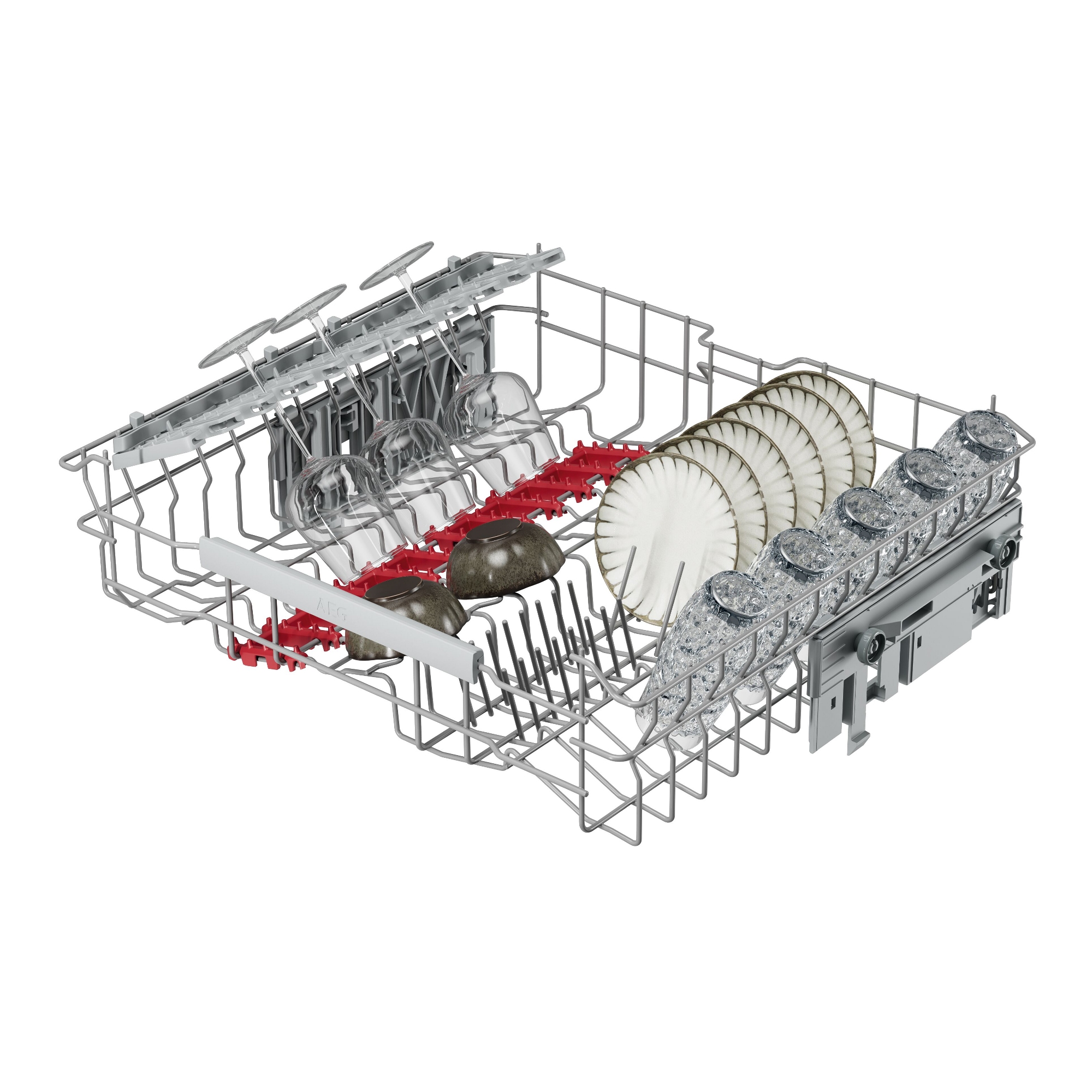 AEG 60cm Series 6000 SmartSelect Freestanding Dishwasher GF6200C2SNM - Stainless steel AEG 60cm Series 6000 SmartSelect Freestanding Dishwasher GF6200C2SNM - Stainless steel