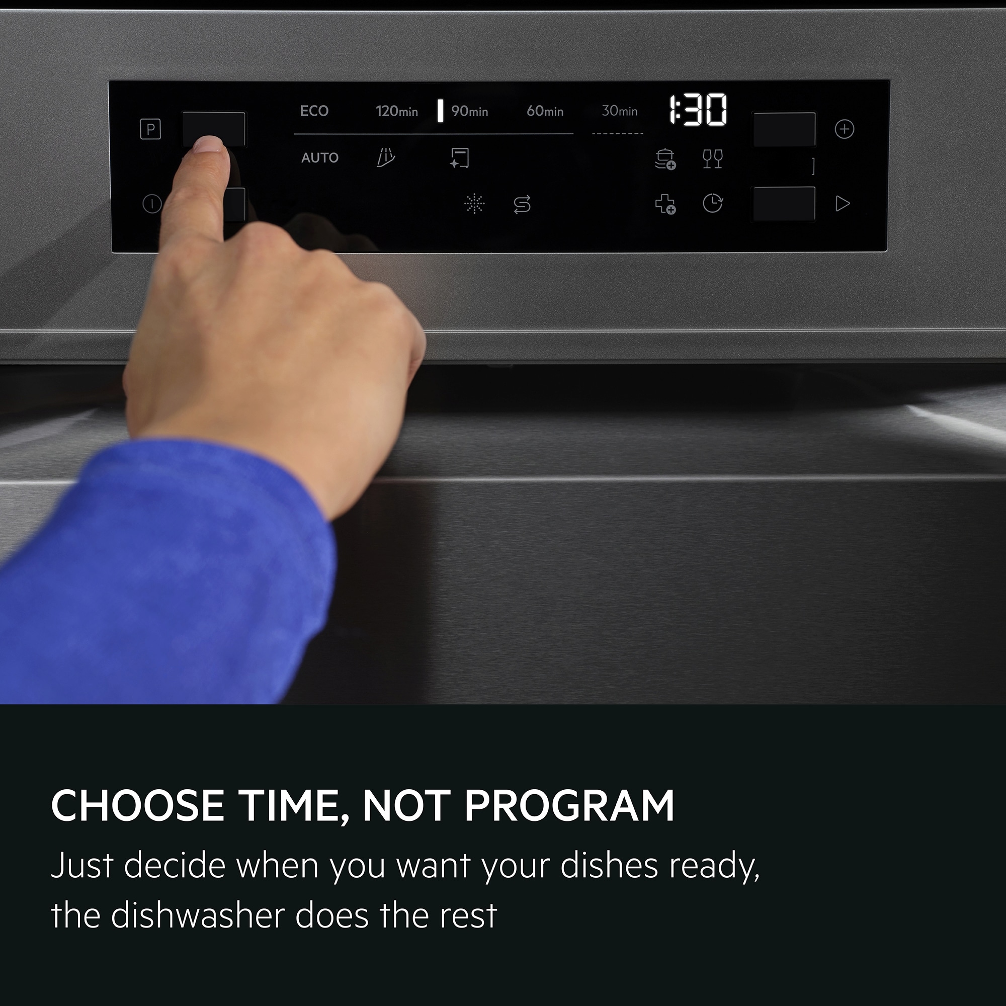 AEG 60cm Series 6000 SmartSelect Freestanding Dishwasher GF6200C2SNM - Stainless steel AEG 60cm Series 6000 SmartSelect Freestanding Dishwasher GF6200C2SNM - Stainless steel
