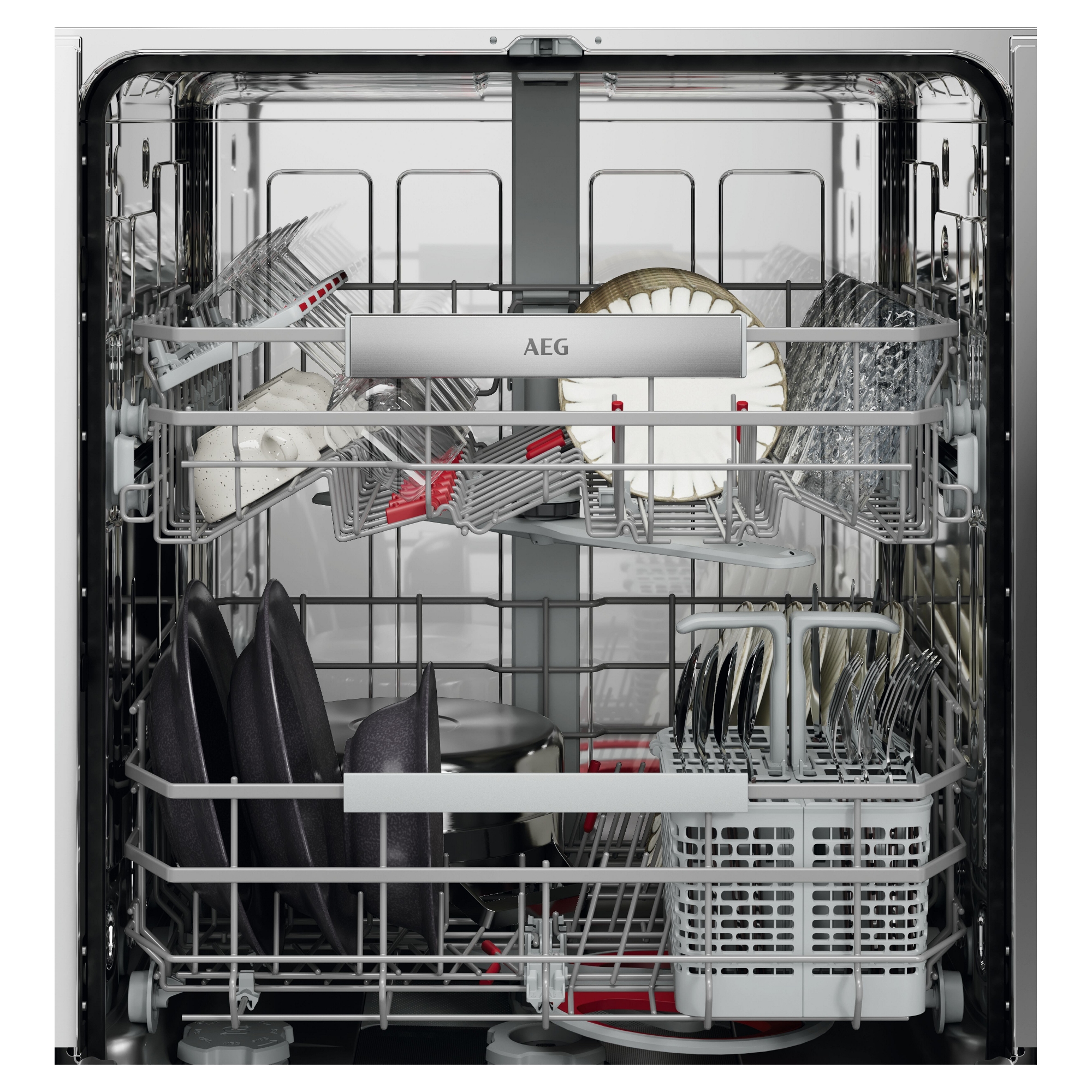 AEG 60cm Series 8000 SatelliteClean Pro Fully Integrated Dishwasher GI8200A1SN AEG 60cm Series 8000 SatelliteClean Pro Fully Integrated Dishwasher GI8200A1SN