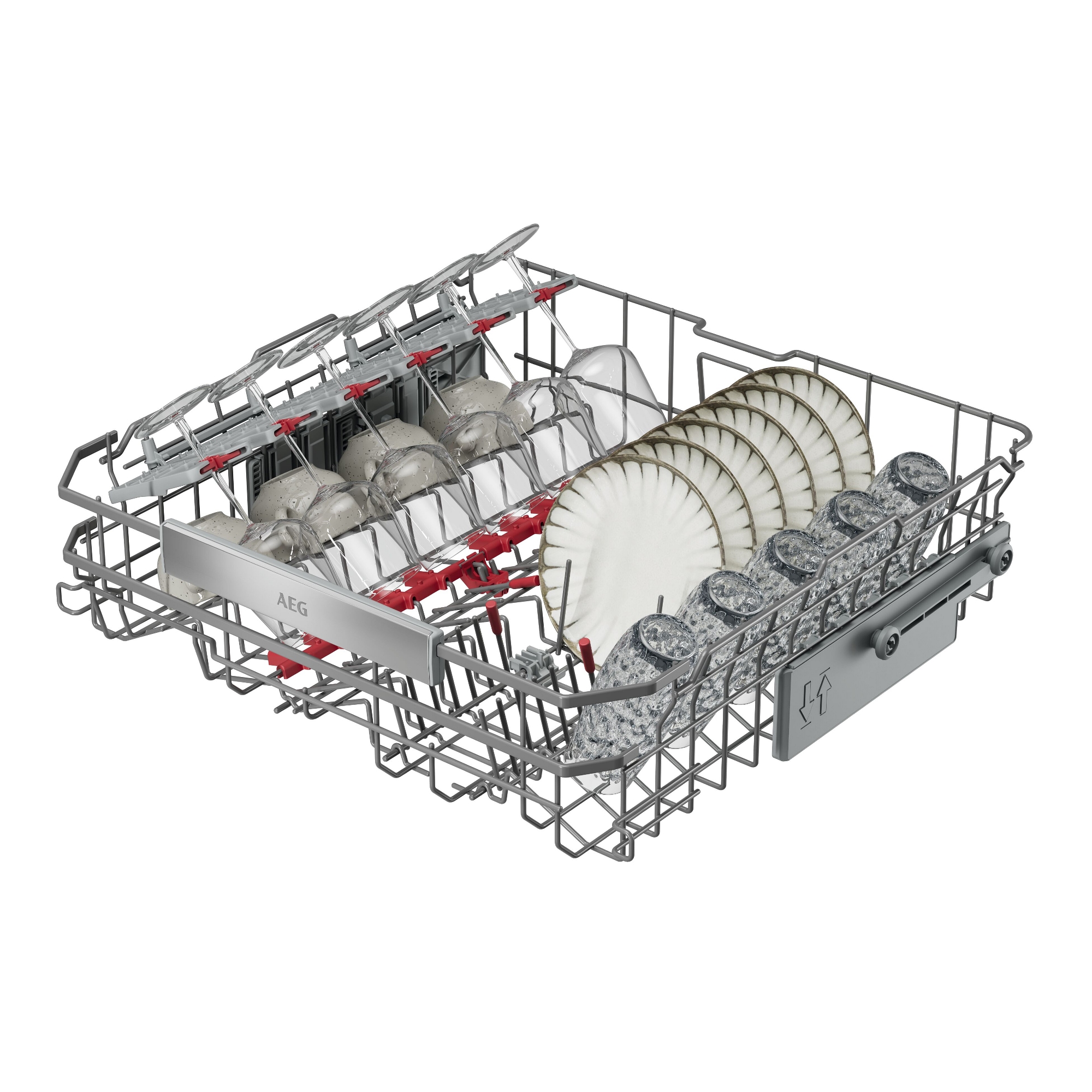 AEG 60cm Series 8000 SatelliteClean Pro Fully Integrated Dishwasher GI8200A1SN AEG 60cm Series 8000 SatelliteClean Pro Fully Integrated Dishwasher GI8200A1SN