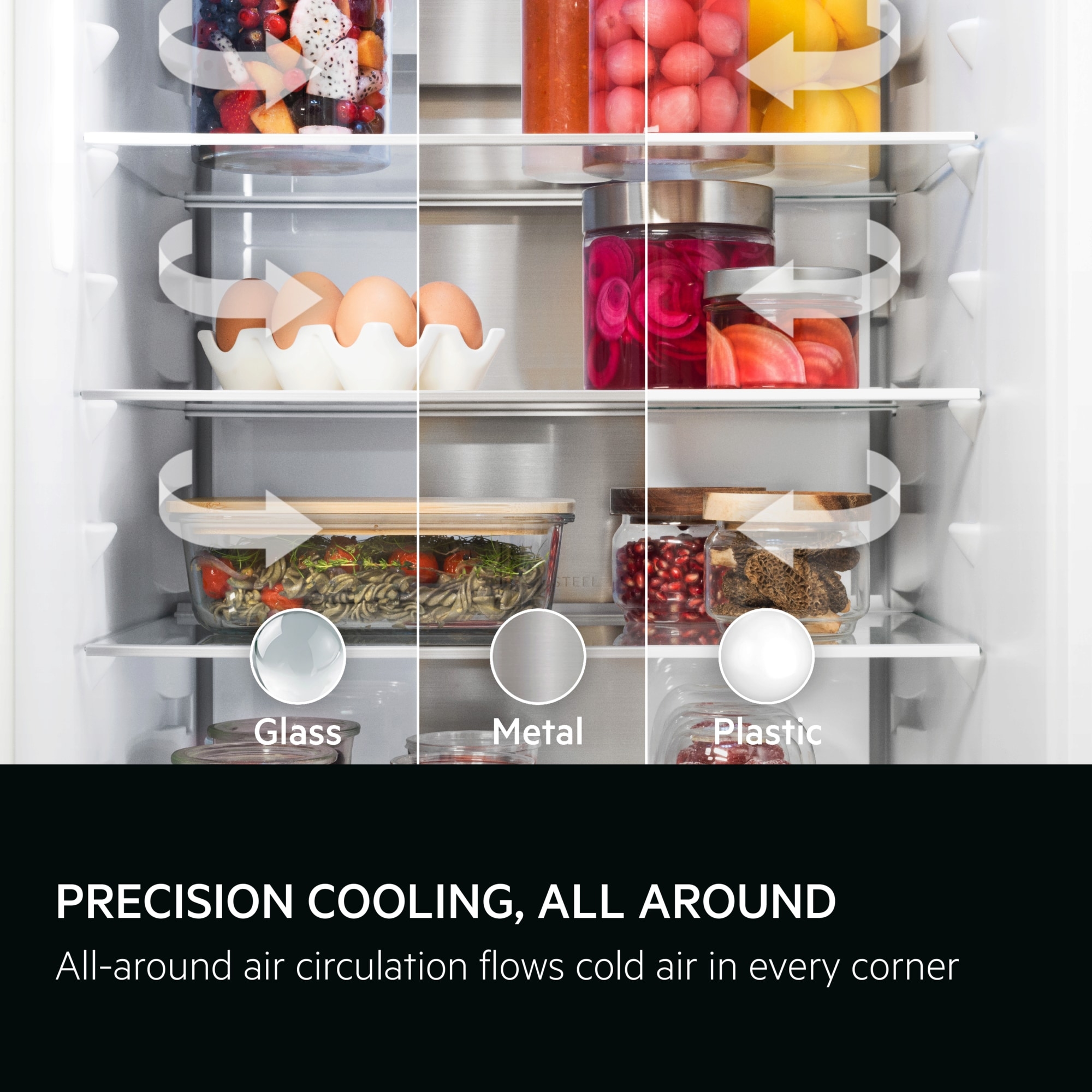 AEG 177cm Series 7000 Integrated 70/30 Frost Free Fridge Freezer NSC7C181DS AEG 177cm Series 7000 Integrated 70/30 Frost Free Fridge Freezer NSC7C181DS