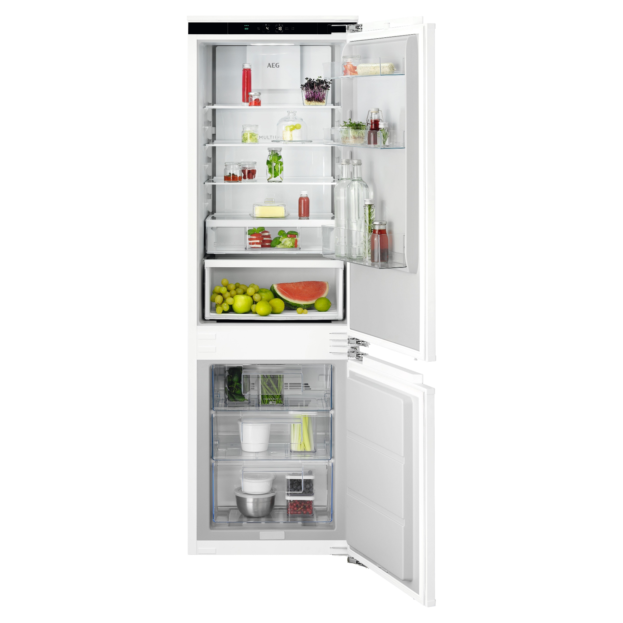 AEG 177cm Series 7000 Integrated 70/30 Frost Free Fridge Freezer OSC7C181DF AEG 177cm Series 7000 Integrated 70/30 Frost Free Fridge Freezer OSC7C181DF