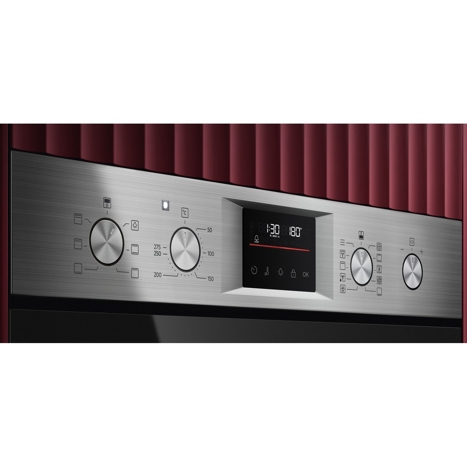 AEG Series 6000 SurroundCook Built-in Multifunction Double Oven OU5CP40M - Stainless Steel AEG Series 6000 SurroundCook Built-in Multifunction Double Oven OU5CP40M - Stainless Steel