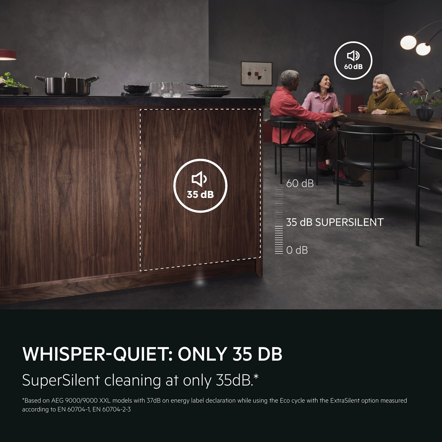 AEG 9000 SuperSilent Fully Integrated Dishwasher 60cm GI9200X2PN AEG 9000 SuperSilent Fully Integrated Dishwasher 60cm GI9200X2PN