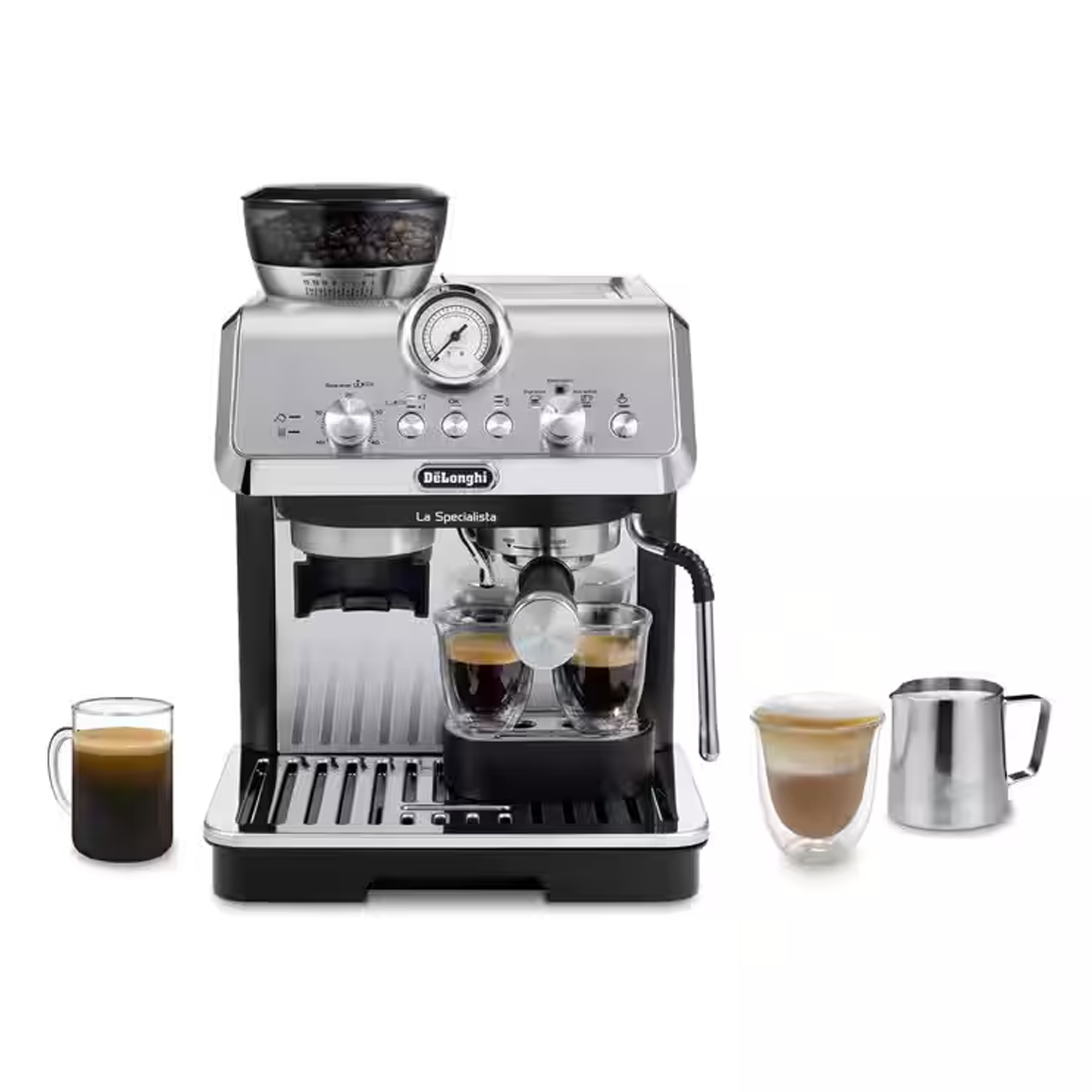 De'Longhi EC9155.MB Freestanding La Specialista Arte Bean to Cup Coffee Machine EC9155.MB – Silver