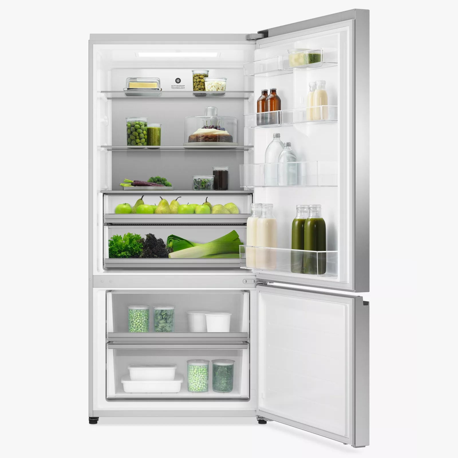 Fisher + Paykel RF505BRNQX1 79cm Frost Free Fridge Freezer - Stainless Steel Fisher + Paykel RF505BRNQX1 79cm Frost Free Fridge Freezer - Stainless Steel