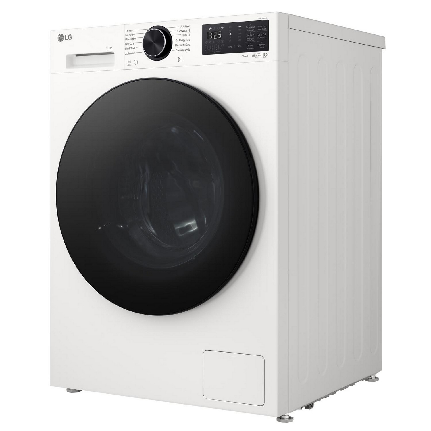 LG Series 5 AI Direct Drive 11kg 1400 Spin Washing Machine F4X5011TWB - White LG Series 5 AI Direct Drive 11kg 1400 Spin Washing Machine F4X5011TWB - White