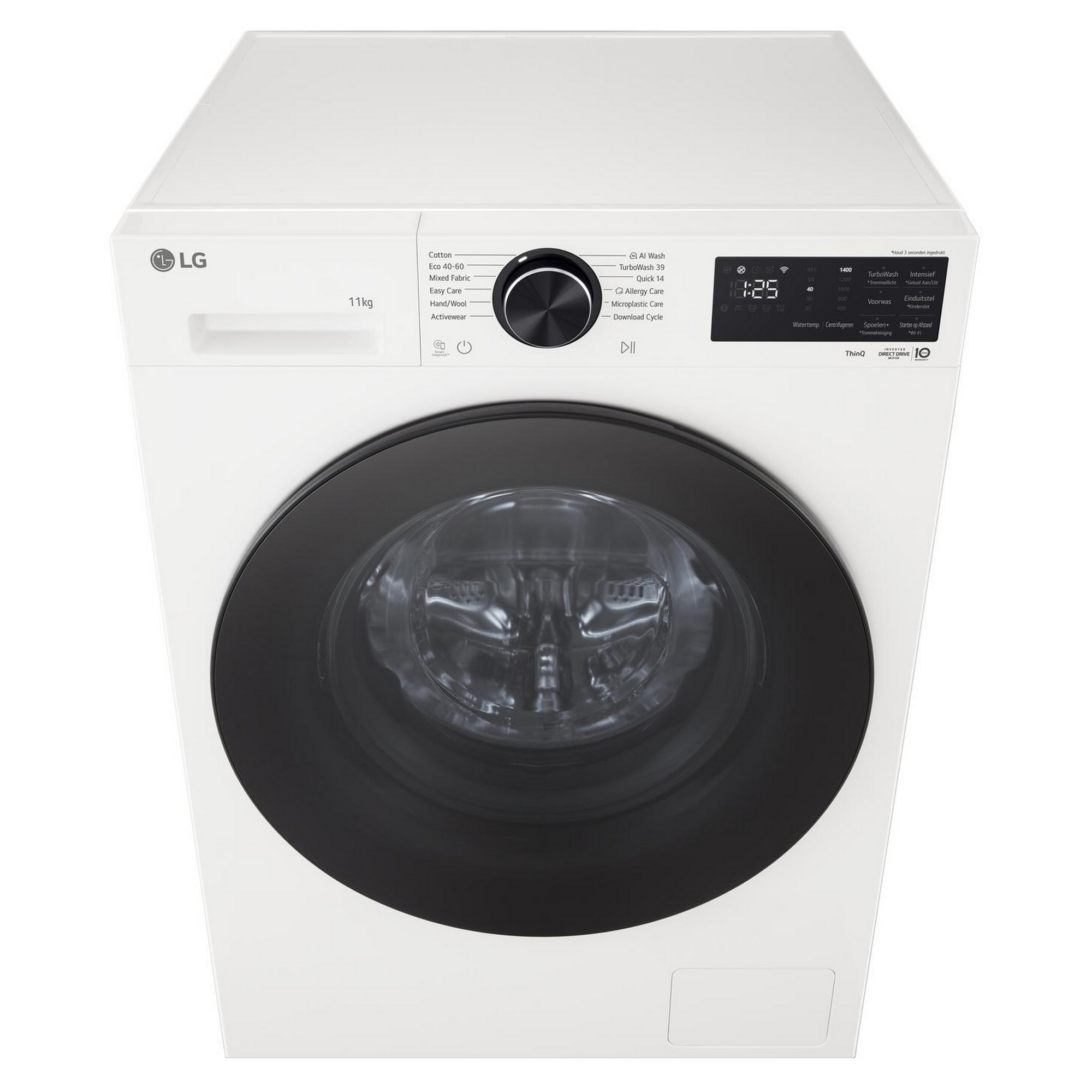 LG Series 5 AI Direct Drive 11kg 1400 Spin Washing Machine F4X5011TWB - White LG Series 5 AI Direct Drive 11kg 1400 Spin Washing Machine F4X5011TWB - White