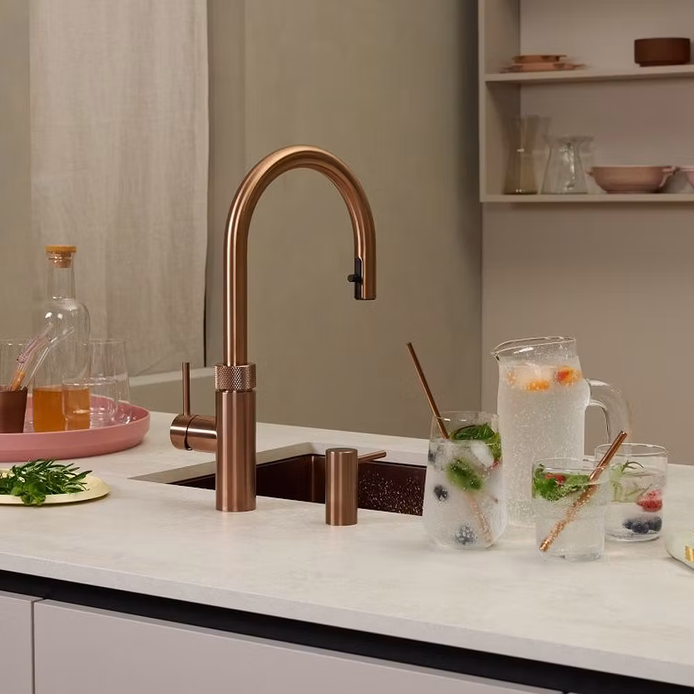 Quooker Combi Flex Boiling Water Tap COMBI 2.2 FLEX ROSE COPPER FXRRCO - Rose Copper