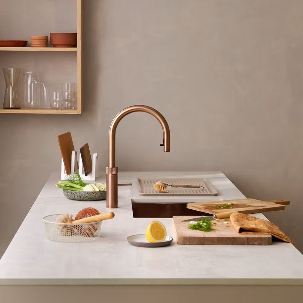 Quooker Flex 3-in-1 Boiling Water Tap PRO3 FLEX RCO FXRRCO - Rose Copper Quooker Flex 3-in-1 Boiling Water Tap PRO3 FLEX RCO FXRRCO - Rose Copper
