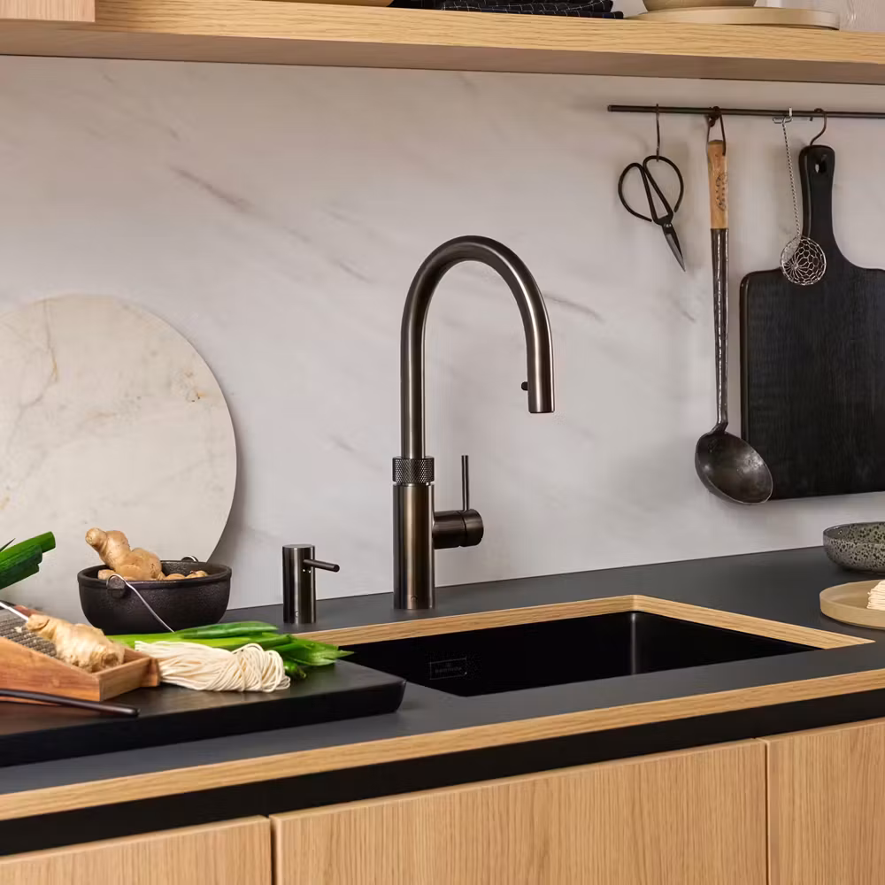 Quooker Combi Flex Boiling Water Tap COMBI 2.2 FLEX GUNMETAL FXRGME - Gunmetal Quooker Combi Flex Boiling Water Tap COMBI 2.2 FLEX GUNMETAL FXRGME - Gunmetal