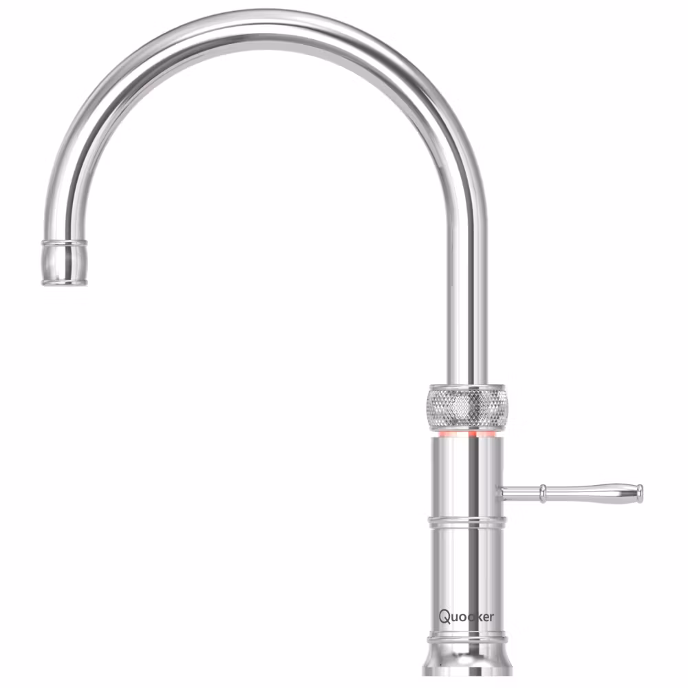 Quooker Combi Classic Fusion Round 3-in-1 Boiling Water Tap COMBI 2.2 CLASSIC FUSION ROUND CHROME CFNRCHR - Chrome