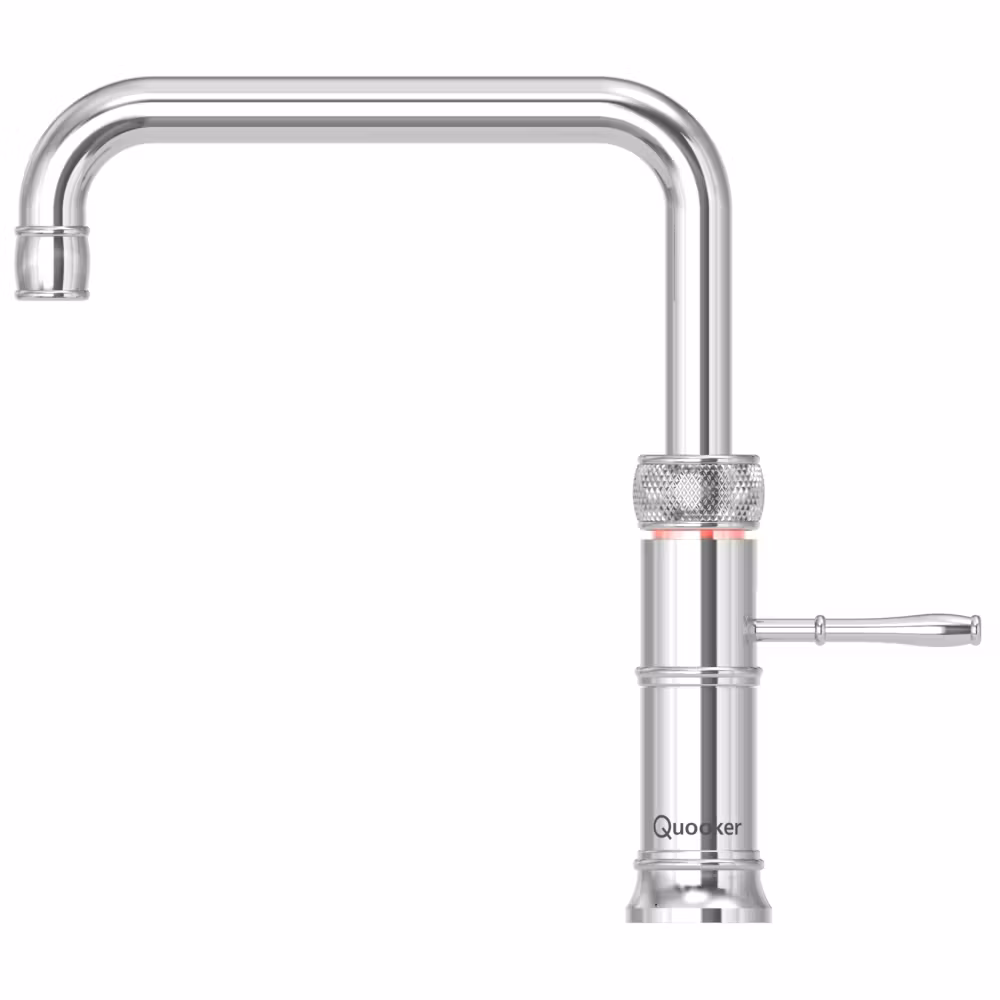 Quooker Combi+ Classic Fusion Square Boiling Water Tap COMBI+ CLASSIC FUSION SQUARE CHROME CFNSCHR - Chrome
