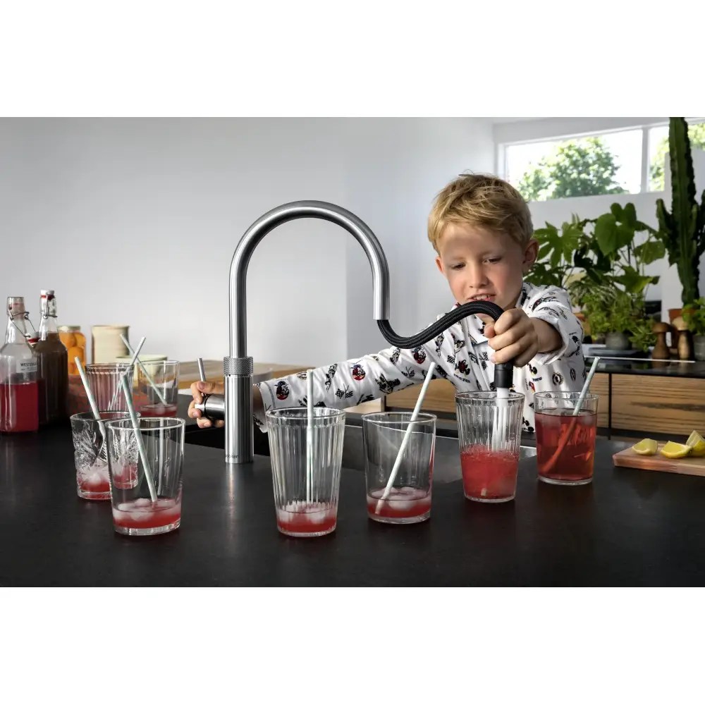 Quooker Combi Flex 3-in-1 Boiling Water Tap COMBI 2.2 FLEX CH FXRCHR - Chrome Quooker Combi Flex 3-in-1 Boiling Water Tap COMBI 2.2 FLEX CH FXRCHR - Chrome
