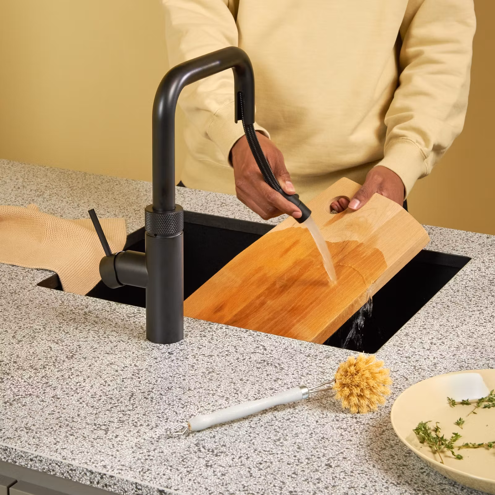 Quooker Combi+ Flex Square Boiling Water Tap COMBI+ FLEX SQUARE BLACK FXSBLK - Black Quooker Combi+ Flex Square Boiling Water Tap COMBI+ FLEX SQUARE BLACK FXSBLK - Black