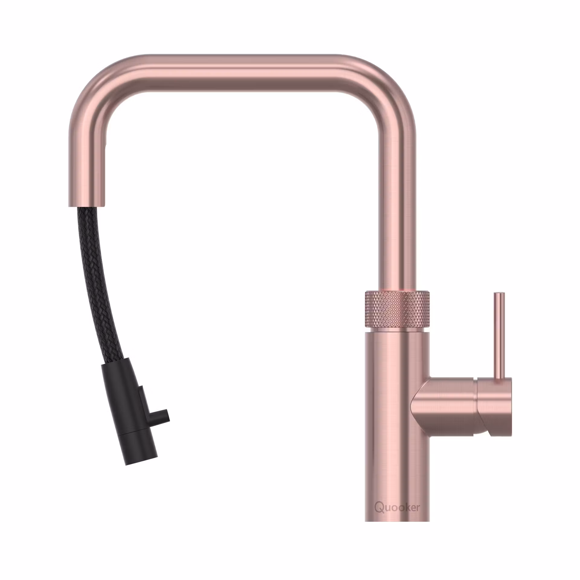 Quooker Combi+ Flex Square Boiling Water Tap COMBI+ FLEX SQUARE ROSE COPPER FXSRCO - Rose Copper Quooker Combi+ Flex Square Boiling Water Tap COMBI+ FLEX SQUARE ROSE COPPER FXSRCO - Rose Copper