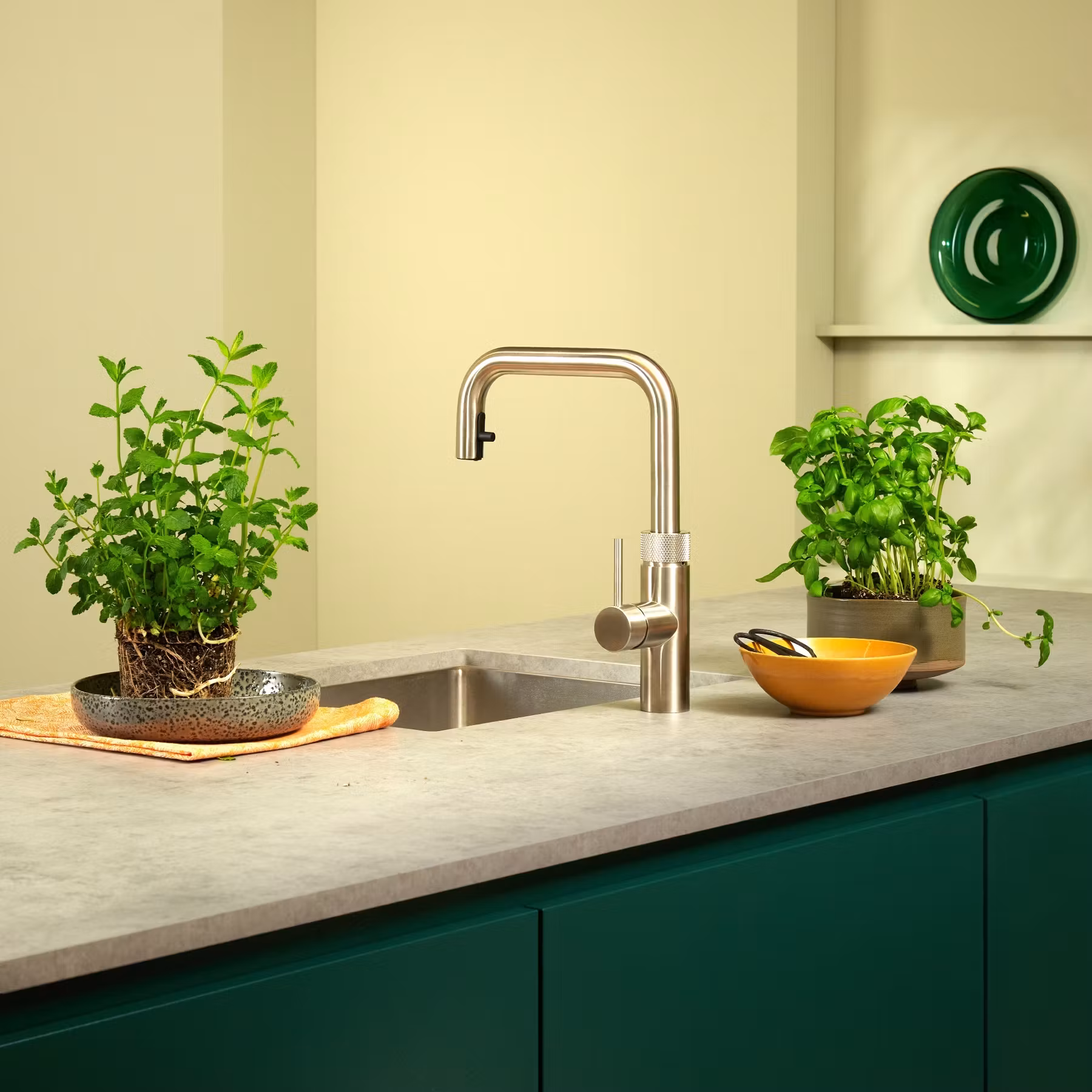 Quooker Combi Flex Square Boiling Water Tap COMBI 2.2 FLEX SQUARE SS FXSSST - Stainless Steel Quooker Combi Flex Square Boiling Water Tap COMBI 2.2 FLEX SQUARE SS FXSSST - Stainless Steel