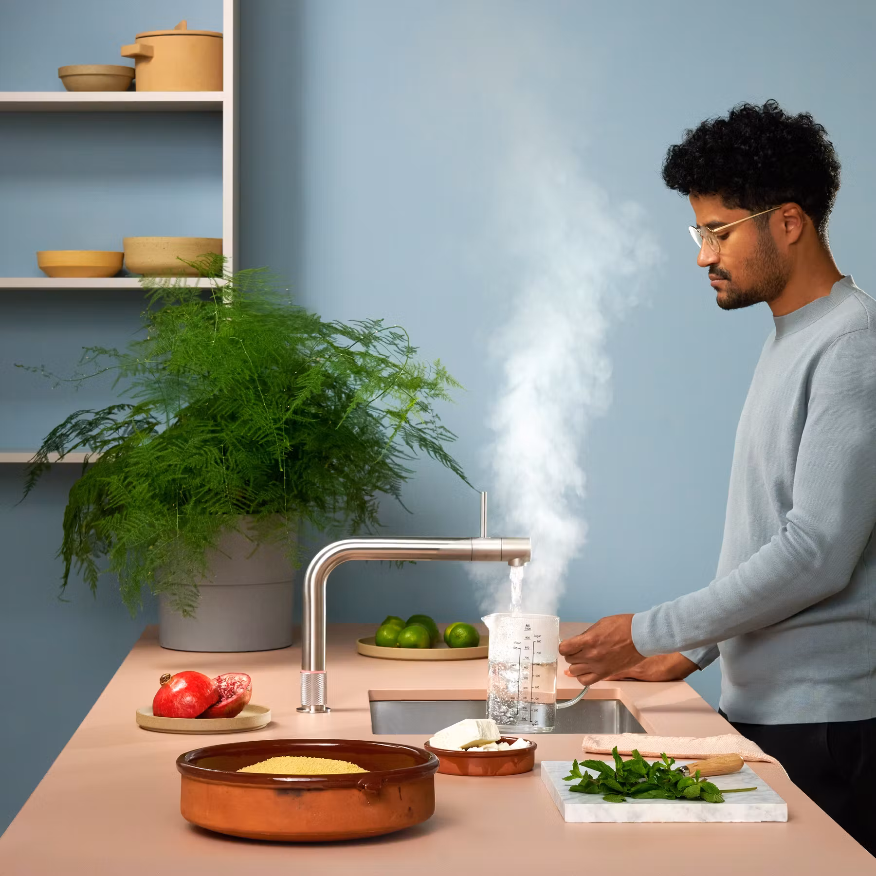 Quooker Front Boiling Water Tap PRO3 FRONT RVS FTSST - Stainless Steel Quooker Front Boiling Water Tap PRO3 FRONT RVS FTSST - Stainless Steel