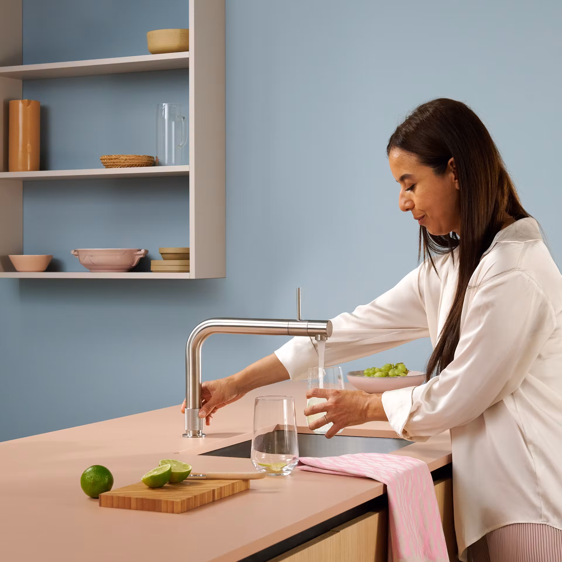 Quooker Combi+ Front Boiling Water Tap COMBI+ FRONT RVS FTSST - Stainless Steel Quooker Combi+ Front Boiling Water Tap COMBI+ FRONT RVS FTSST - Stainless Steel