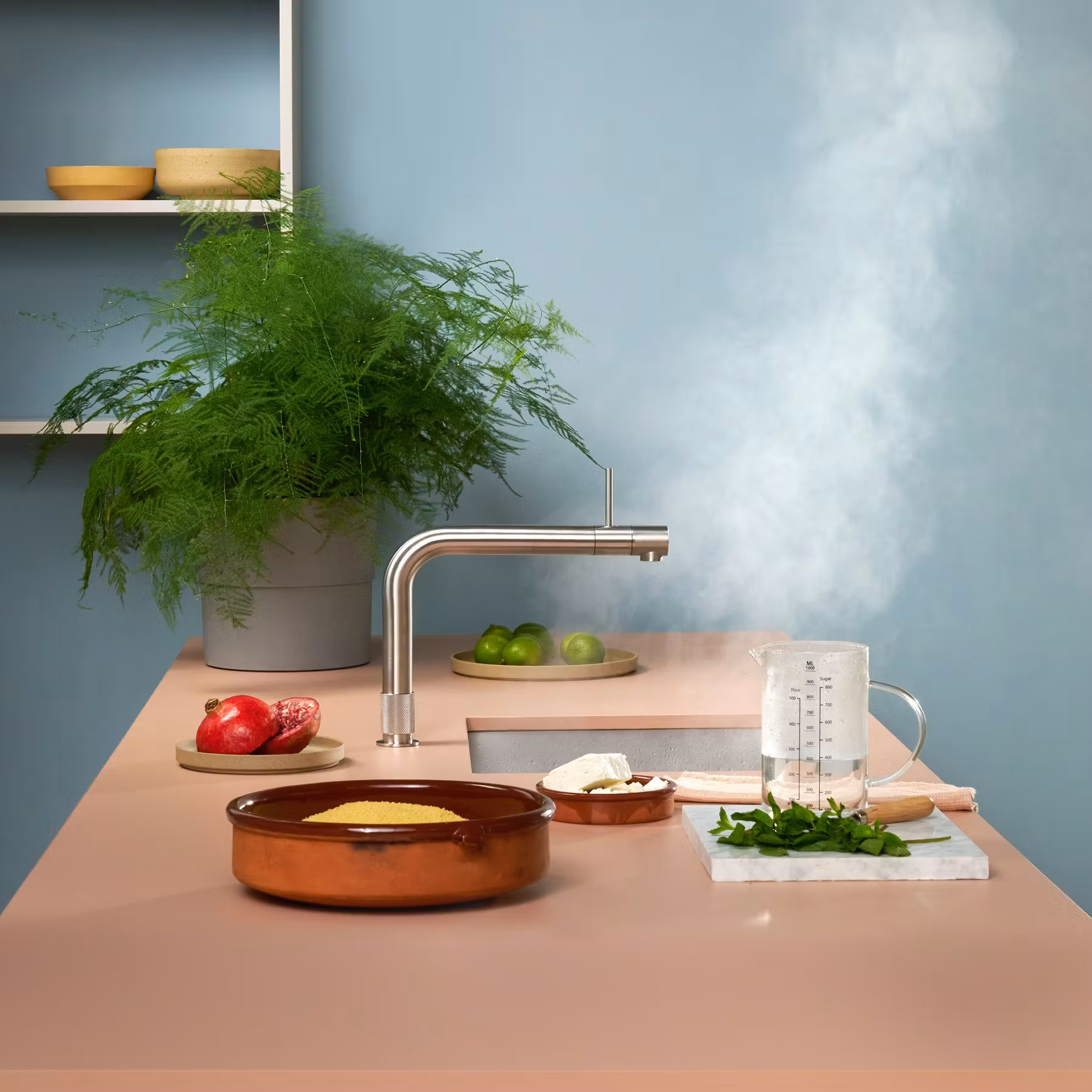 Quooker Combi+ Front Boiling Water Tap COMBI+ FRONT RVS FTSST - Stainless Steel Quooker Combi+ Front Boiling Water Tap COMBI+ FRONT RVS FTSST - Stainless Steel