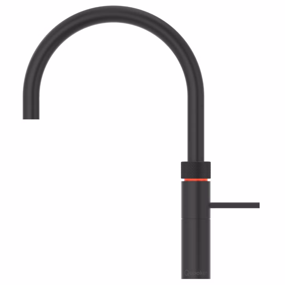 Quooker Combi+ Fusion Round Boiling Water Tap COMBI+ FUSION ROUND BLACK FNRBLK - Black