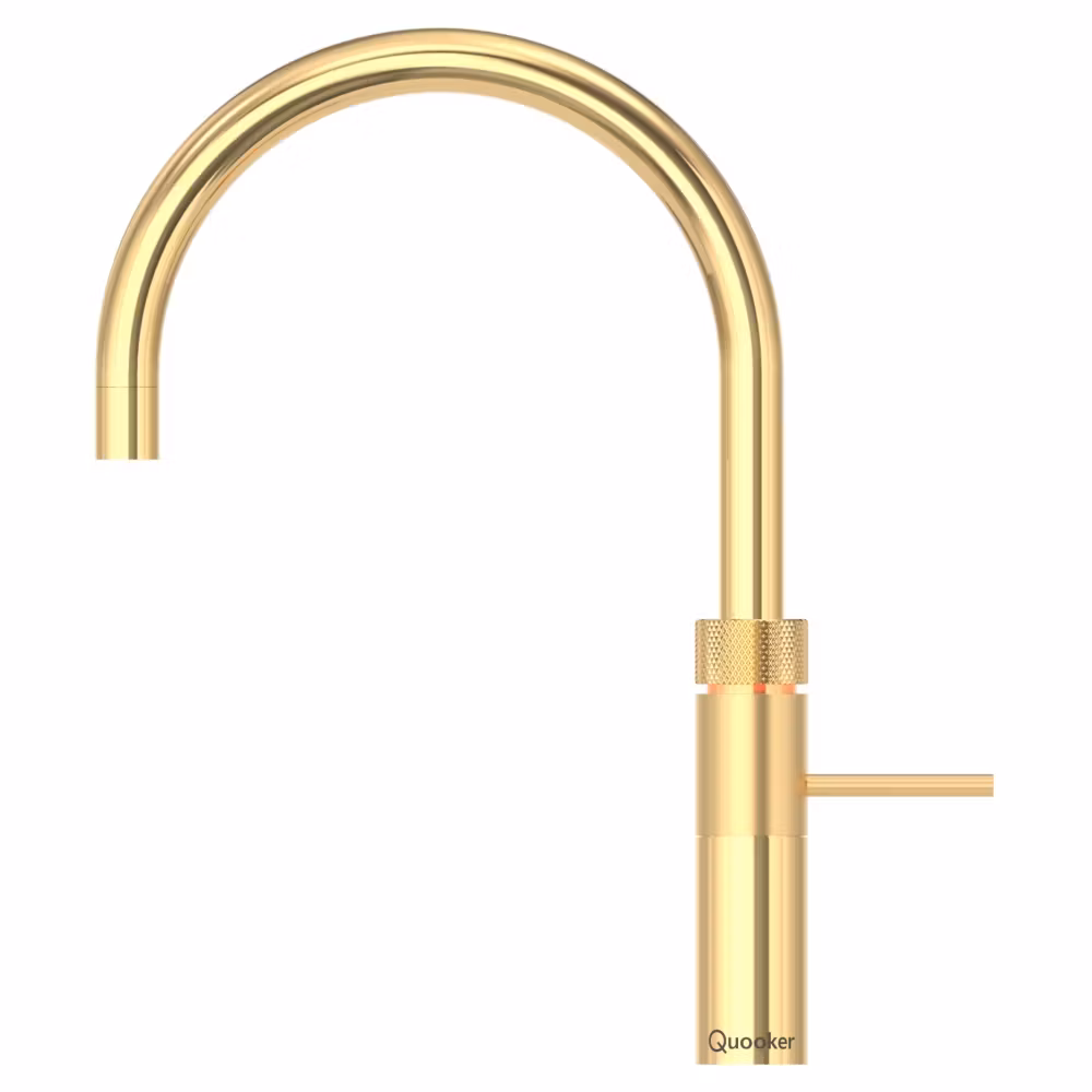 Quooker Combi+ Fusion Round Boiling Water Tap COMBI+ FUSION ROUND GOLD FNRGLD - Gold