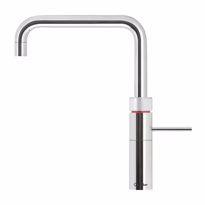 Quooker Combi Fusion Square 3-in-1 Boiling Water Tap COMBI 2.2 FUSION SQUARE CHROME FNSCHR - Chrome