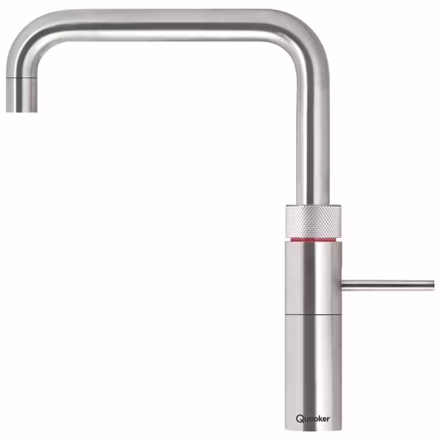 Quooker Square Fusion 3-in-1 Boiling Water Tap PRO3 FUSION SQUARE SS FNSSST - Stainless Steel