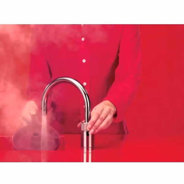 Quooker Combi Nordic Round Boiling Water Tap COMBI 2.2 NORDIC ROUND SS NSRSST - Stainless Steel Quooker Combi Nordic Round Boiling Water Tap COMBI 2.2 NORDIC ROUND SS NSRSST - Stainless Steel