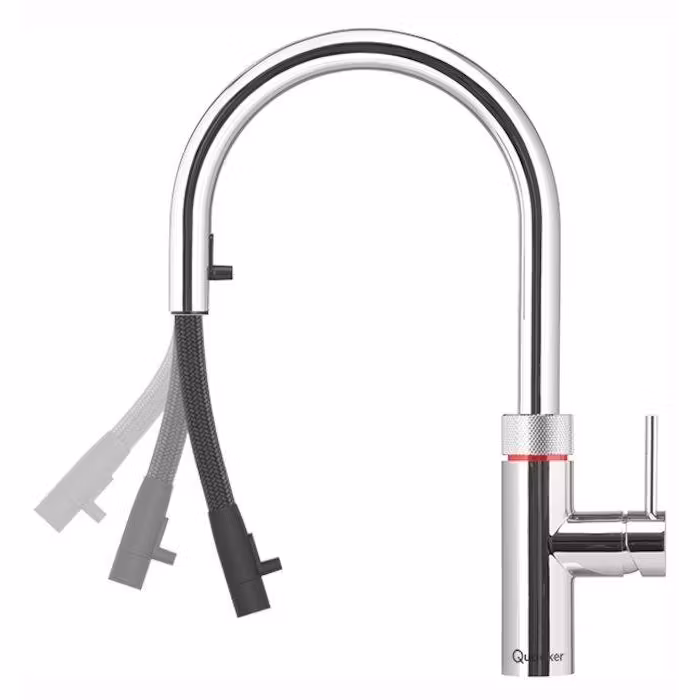 Quooker Flex 3-in-1 Boiling Water Tap PRO3 FLEX RCO FXRRCO - Rose Copper Quooker Flex 3-in-1 Boiling Water Tap PRO3 FLEX RCO FXRRCO - Rose Copper