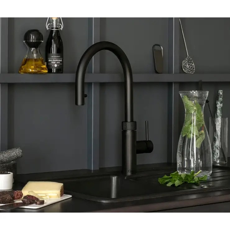 Quooker Combi+ Flex Boiling Water Tap COMBI+ FLEX BLACK FXRBLK - Black