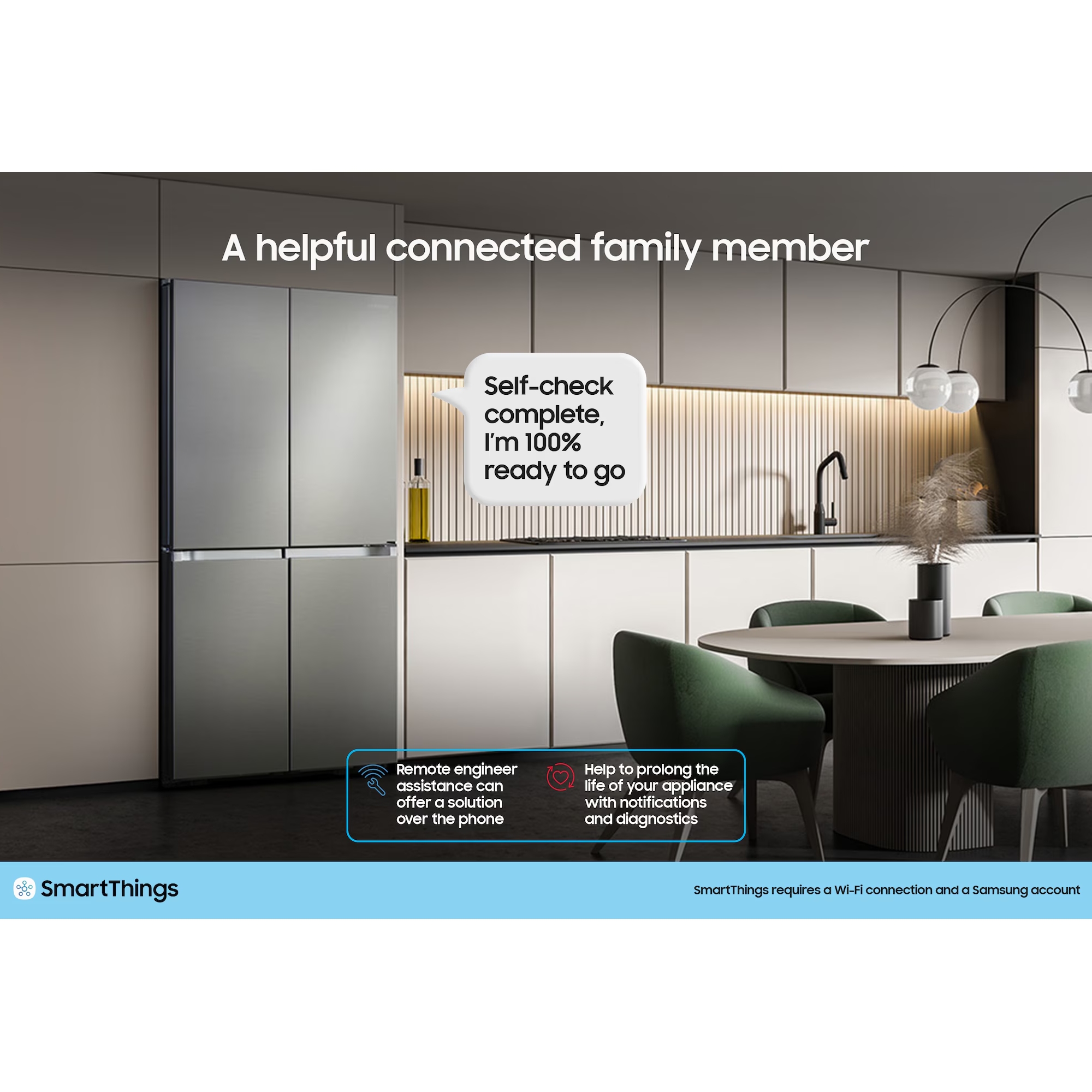 Samsung Series 7 American Fridge Freezer With Water Dispenser RS57DG410EM9EU - Silver Samsung Series 7 American Fridge Freezer With Water Dispenser RS57DG410EM9EU - Silver