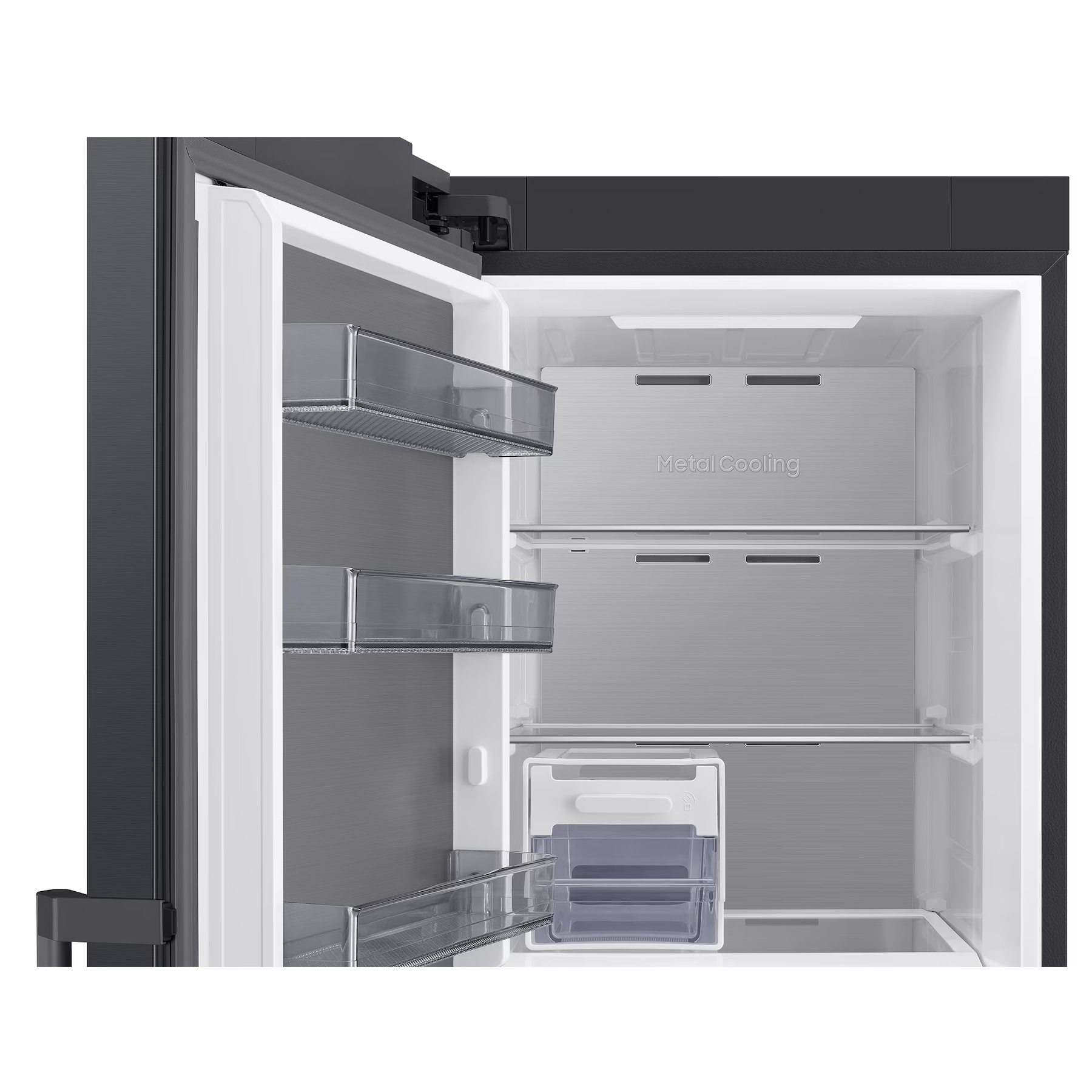 Samsung 59.5cm Total No Frost Tall Freezer RZ70H32HEFEU - Black Steel Samsung 59.5cm Total No Frost Tall Freezer RZ70H32HEFEU - Black Steel