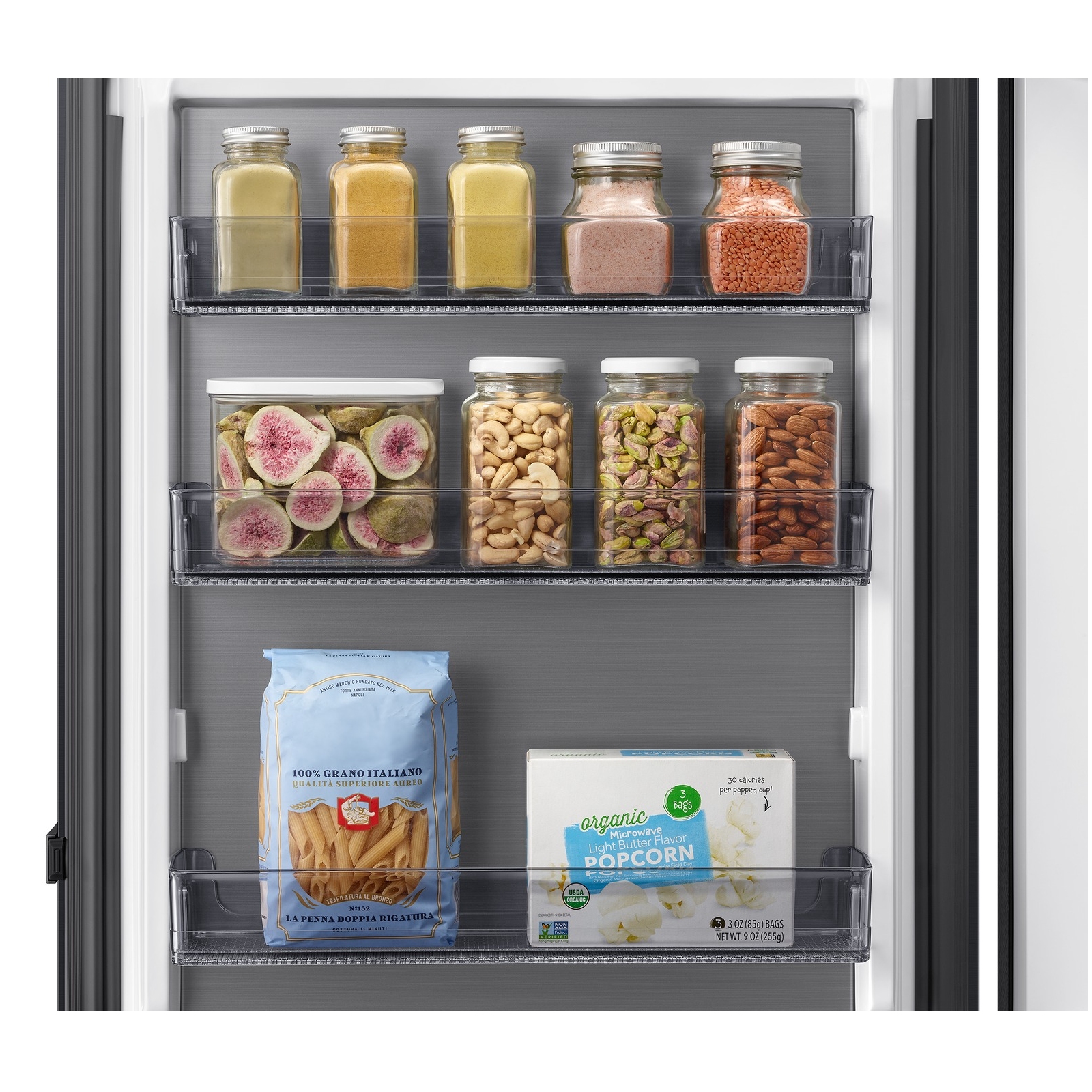 Samsung 59.5cm Total No Frost Tall Freezer RZ70H32HEFEU - Black Steel Samsung 59.5cm Total No Frost Tall Freezer RZ70H32HEFEU - Black Steel