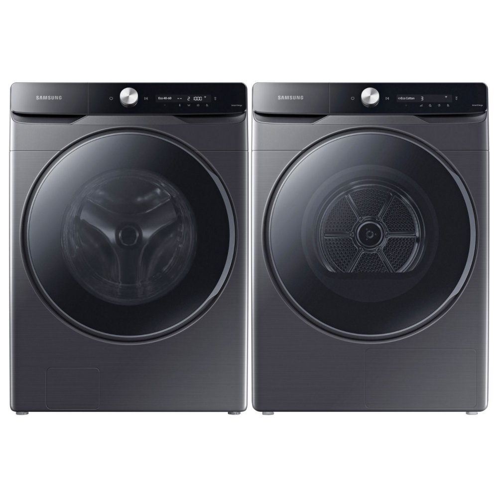 Samsung Oversized 20Kg Washing Machine & 16Kg Dryer  WF20DG8650BV DV16DG8600BV PACK - Black