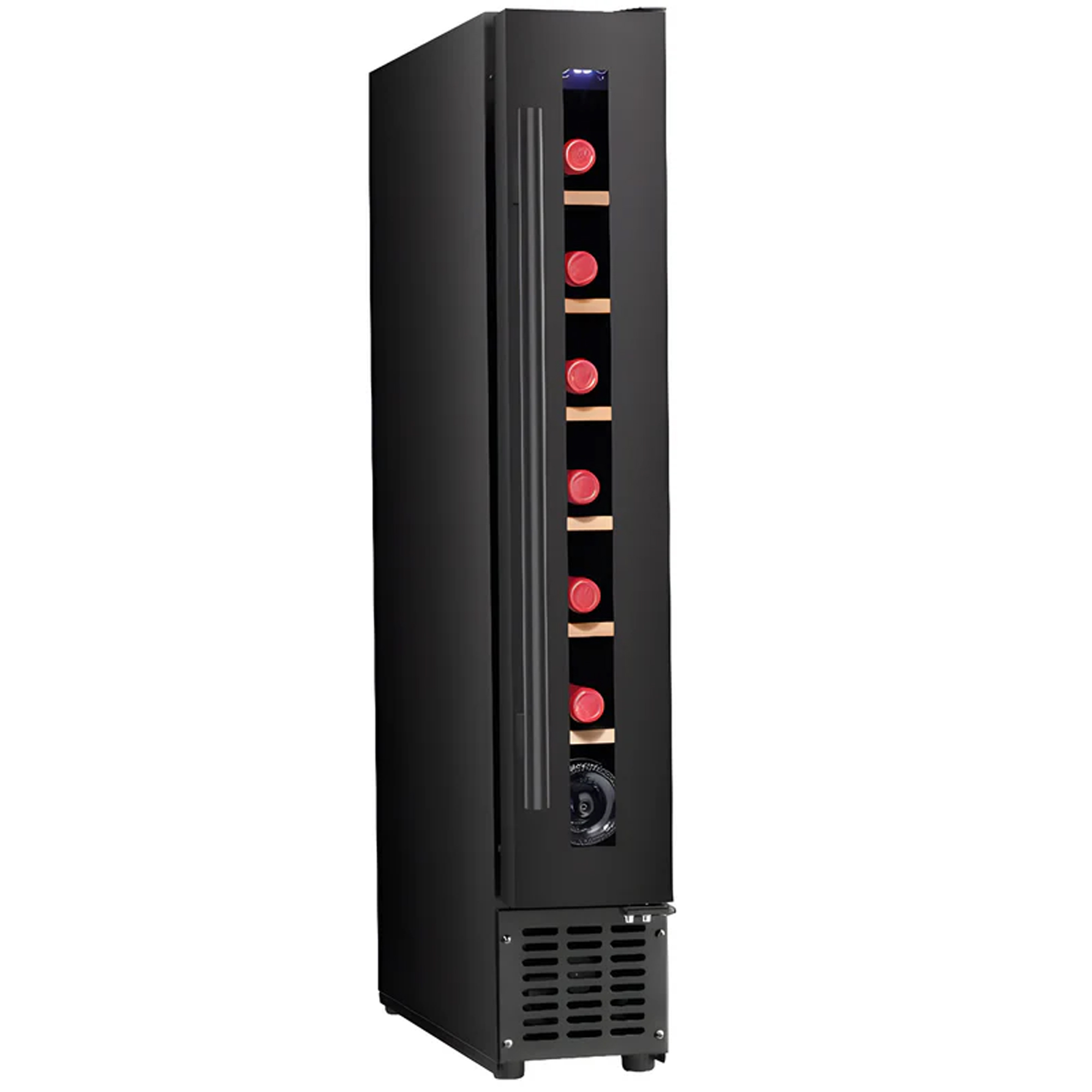 Cata 15cm Freestanding Wine Cabinet UBBKWC15F - Black