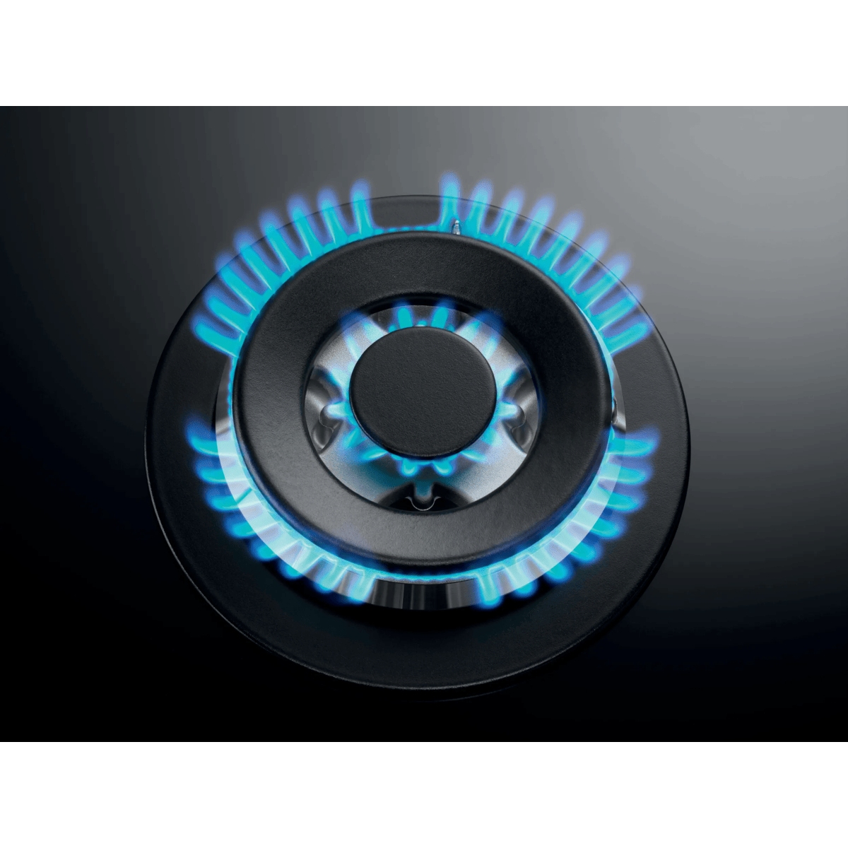 AEG Series 6000 74cm 5 Burner Gas On Glass Hob HKB75820NB - Black AEG Series 6000 74cm 5 Burner Gas On Glass Hob HKB75820NB - Black