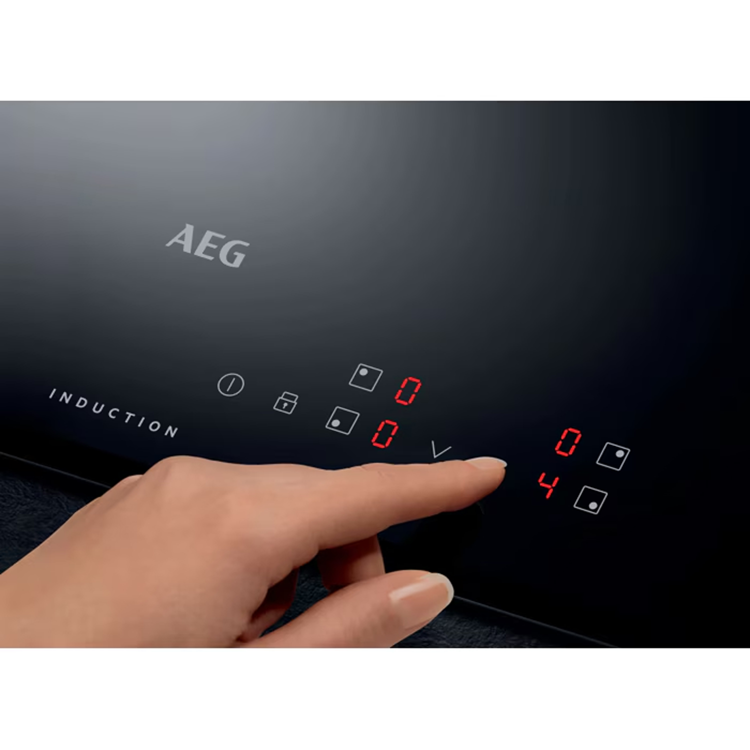 AEG 3000 60cm Induction Hob IBS6420SCB - Black AEG 3000 60cm Induction Hob IBS6420SCB - Black