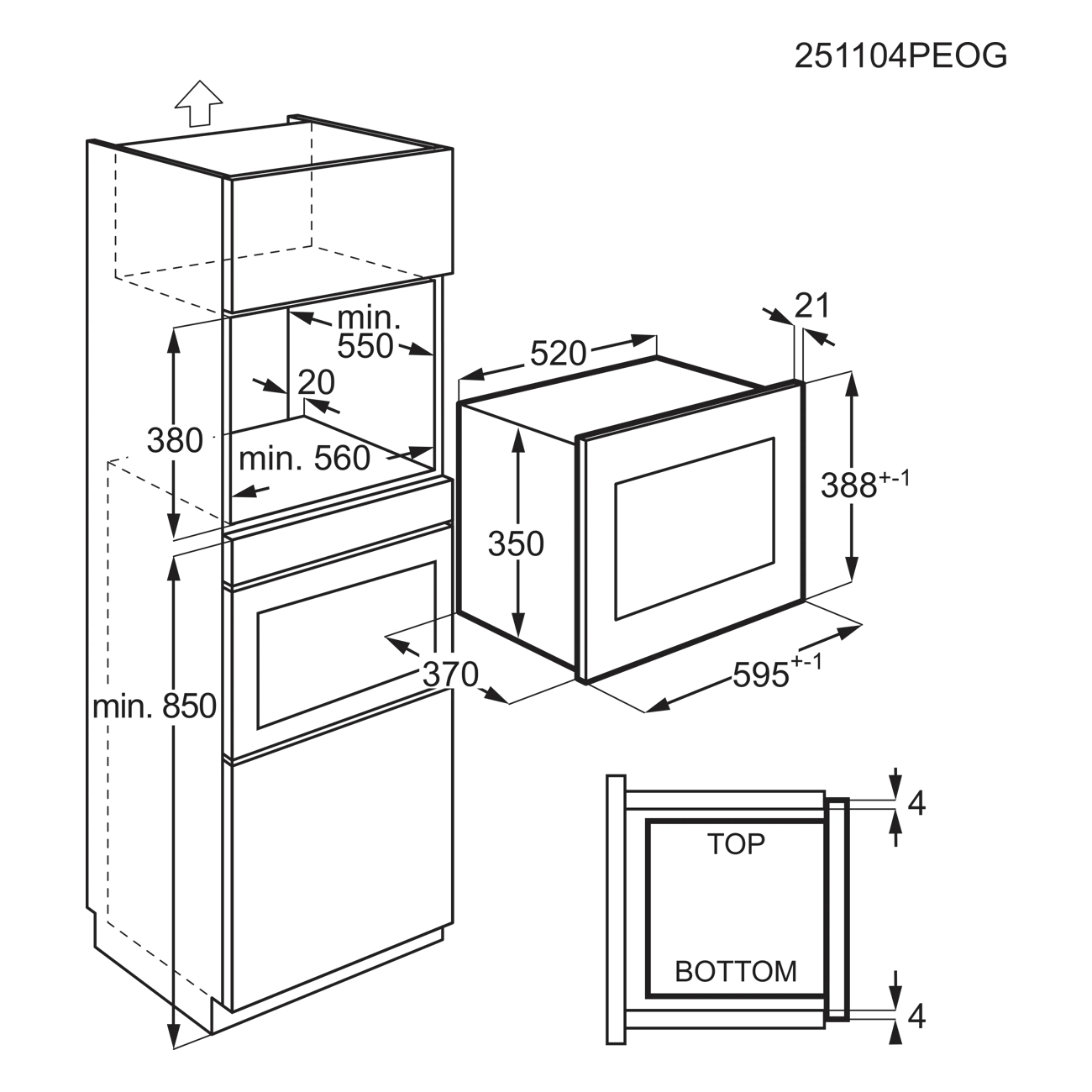 AEG Series 5000 Built-in Microwave & Grill For Tall Housing MSE2547DBM - Stainless Steel AEG Series 5000 Built-in Microwave & Grill For Tall Housing MSE2547DBM - Stainless Steel