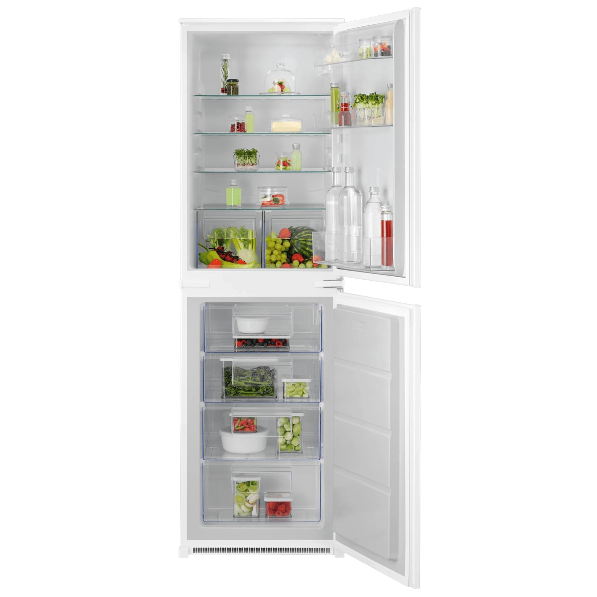 AEG 177cm Series 6000 Integrated 50/50 Fridge Freezer NSC6L185ES