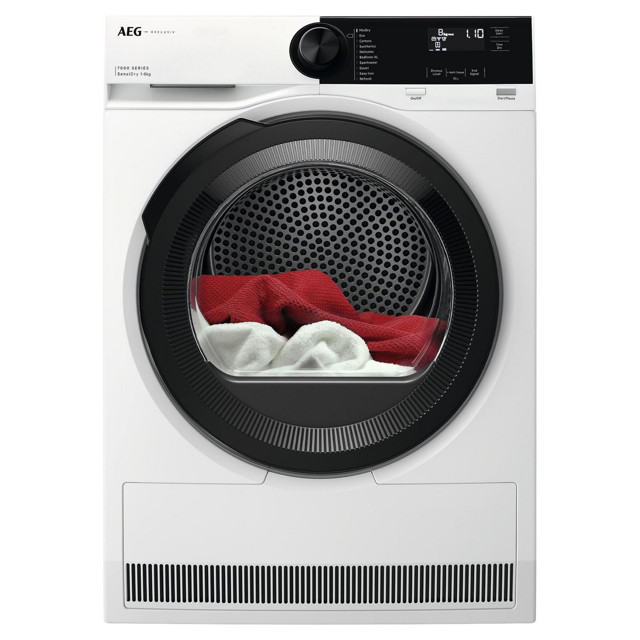 AEG 8kg Heat Pump Tumble Dryer TR728CT4B - White