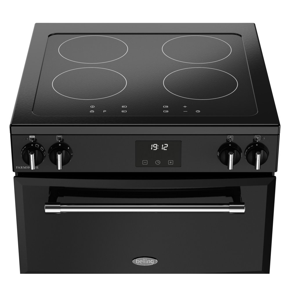 Belling Farmhouse 60cm Induction Mini Range Cooker 444411815 - BLACK Belling Farmhouse 60cm Induction Mini Range Cooker 444411815 - BLACK