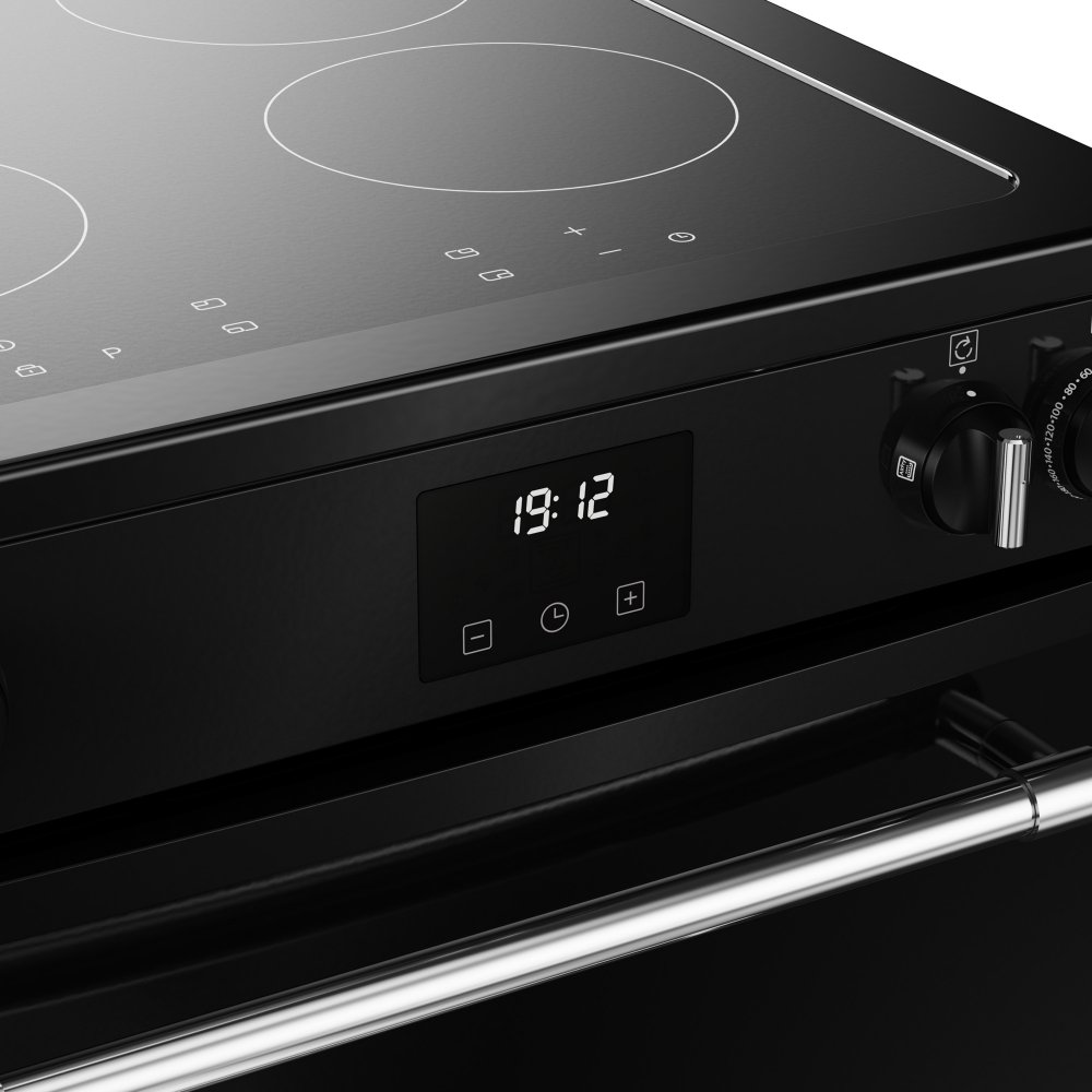 Belling Farmhouse 60cm Induction Mini Range Cooker 444411815 - BLACK Belling Farmhouse 60cm Induction Mini Range Cooker 444411815 - BLACK